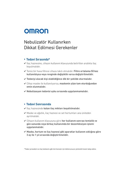 Omron Ne-c28-p Kompresörlü Nebülizatör Cihazı 4015672106369