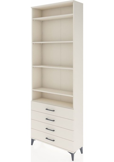 Arges Dolap 5 Raflı 4 Çekmeceli 88x30x243 Aytaşı-aytaşı Aytaşı
