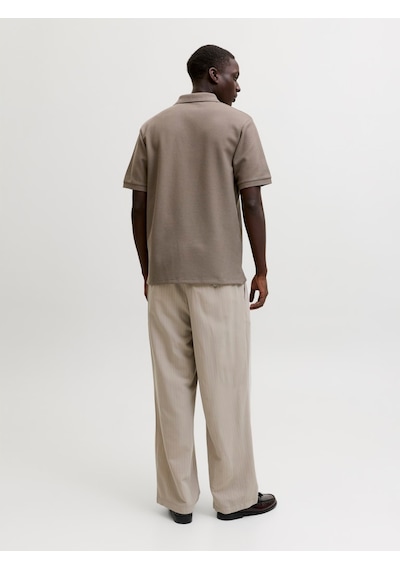 Jack & Jones Austin Erkek Kahverengi Polo Tişört 12268130-fcn