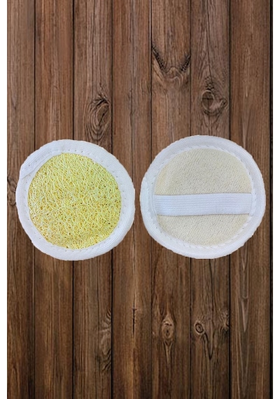 Anatolia Soap Natural %100 El Yapımı Doğal Hatay Kabak Lifi, Peeling Etkili Yüz Lifi Mini Kese 1 Adet