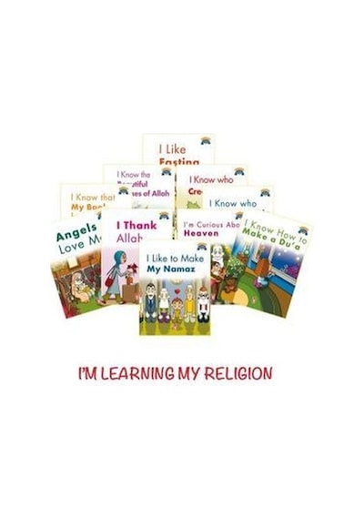 Dinimi Öğreniyorum Set - Im Learning My Religion 10 Kitap - Ingi
