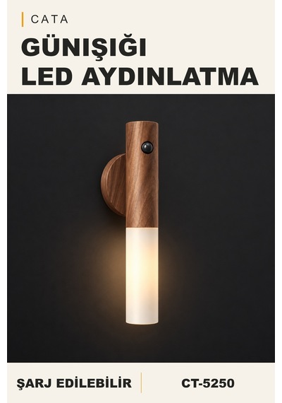 Cata Günışığı Led Aplik, Şarj Edilebilir Diğer