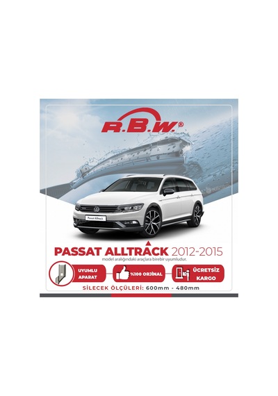Rbw Vw Passat Alltrack 2012 - 2015 Ön Muz Silecek Takımı