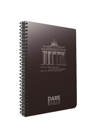 Gıpta Dark Siyah Defter A-4 Spiralli Pp Kapak 50-0 3-2672000-2011 Çok Renkli