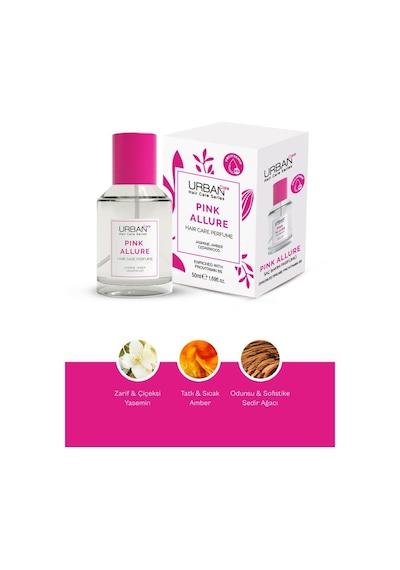 Urban Care Pink Allure Saç Parfümü  50 ML