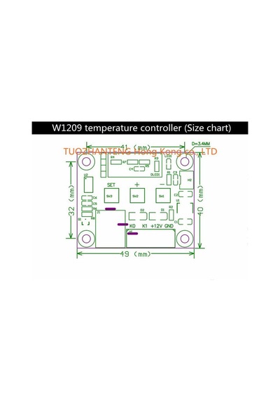 Tr Dijital Termostat 12v Akvaryum Kuluçka Buzdolabı Termostat Thr205