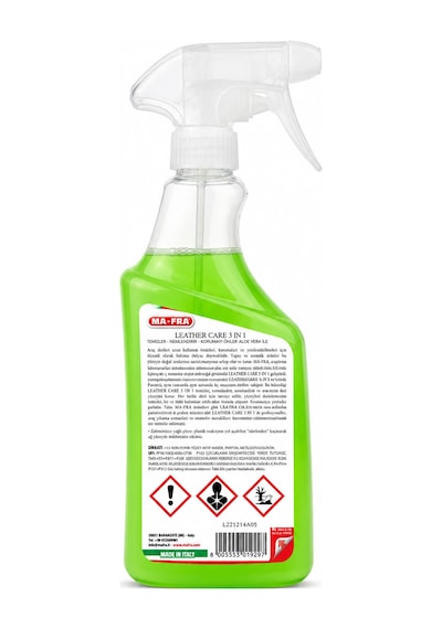 Ma-fra 3in1 Leather Care Aloe Vera 500 Ml Deri Temizleyici Ve Koruyucu
