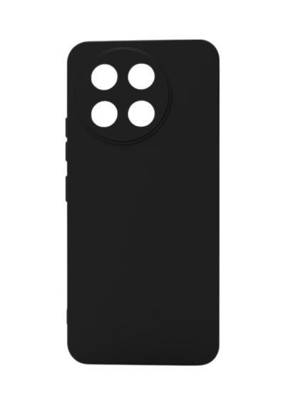 Tecno Spark 30 Pro 4g Kılıf Kamera Korumalı Silikon Rubber Arka Kapak Siyah
