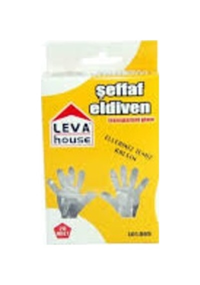 Leva Şeffaf Eldiven 20 Li