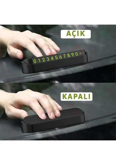 Home Araç Fosforlu Numaratör Aç-kapa