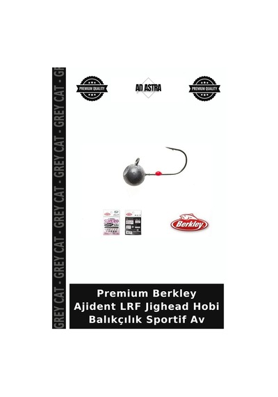 Premium Berkley Ajident Lrf Jighead Hobi Balıkçılık Sportif Av 1.5gr-5lı Paket