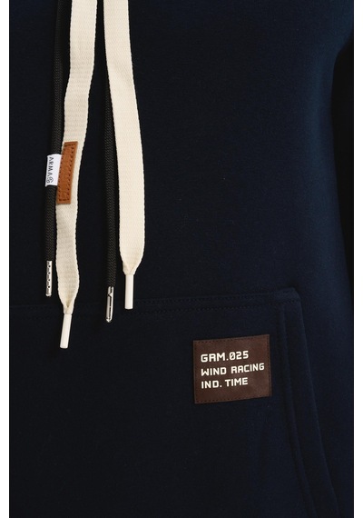 AR-MA Arma Erkek Kapüşonlu Sweatshirt Regular Fit, 3 İplik Şardonlu, Kanguru Cepli, Basic Örme K30254629002 Lacivert AR-MA Arma Erkek Kapüşonlu Sweatshirt Regular Fit, 3 İplik Şardonlu, Kanguru Cepli, Basic Örme K30254629002 Lacivert