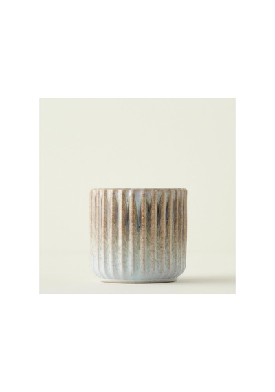 Tr Lavea Seramik Saksı Gri 13x13x12 Cm Diğer