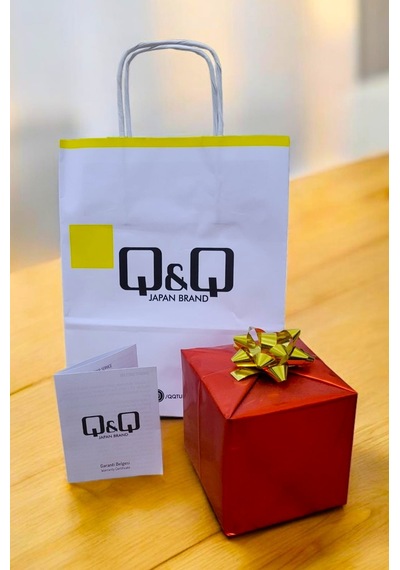 Q&q Qqgnct11 Erkek Kol Saati Gümüş