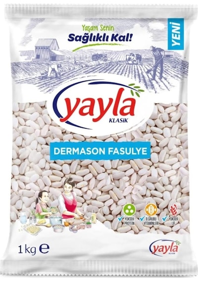 Yayla Dermason Fasulye 6 x 1 KG
