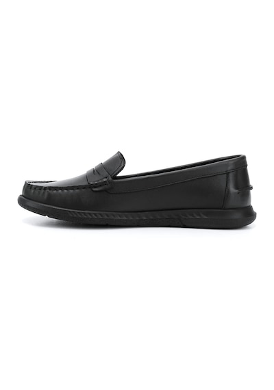 Gönderi(R) Gönderi R Siyah Rok Hakiki Deri Comfort Loafer Siyah