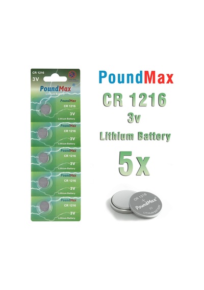 Lexroo 1216 Dl1216 3v Lityum Düğmeli Pil 5'li Paket