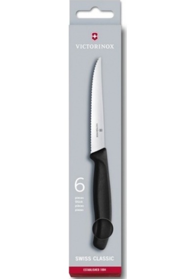 Victorinox 6.7233.6 6 Lı Steak-Biftek Bıçağı (Blisterli)
