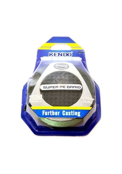 Kendo Braided Line 30 Mm 250 Mt Misina