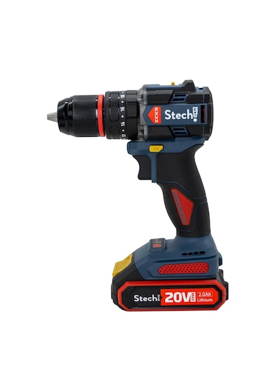 Stechend SX22 2 x  2.0 Ah 20 V 60Nm Akülü Kömürsüz Darbeli Matkap Vidalama