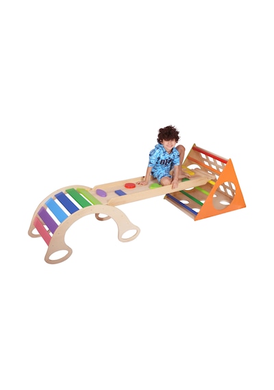 Wood&joy Üçgen Prizma Pikler