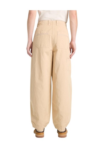 B0a42nfy941-r Timberland Utility Cotton Linen Pants Kadın Pantolon Krem B0a42nfy941-r