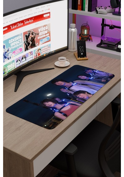 Alice İn Borderland V4 70x30 Xl Gaming Kauçuk Kaymaz Taban Mouse Pad Fare Altlığı