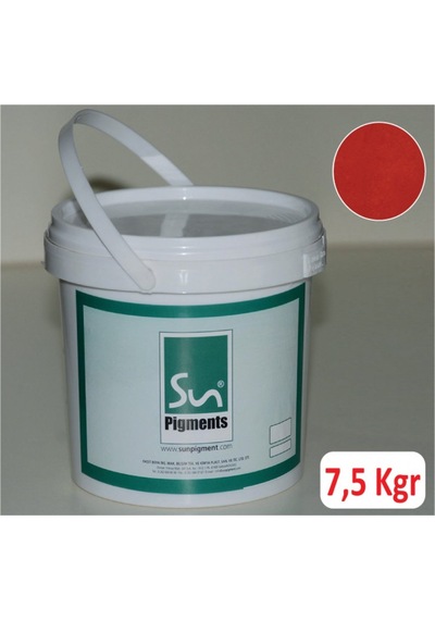 Demir Oksit Kırmızı 120 Pigment - 7,5 Kg