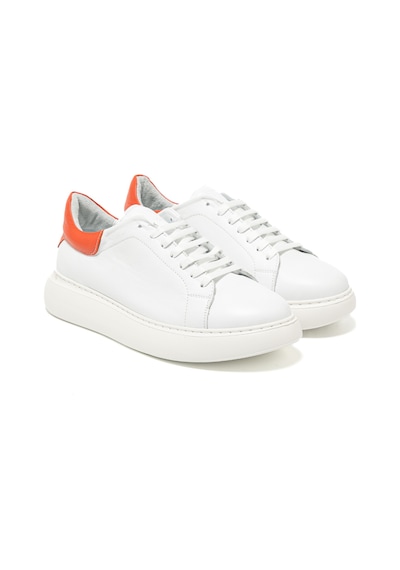 Sneaker Günlük Erkek Rc-25y-058-r1960 John May Beyaz-oranj Beyaz - Turuncu