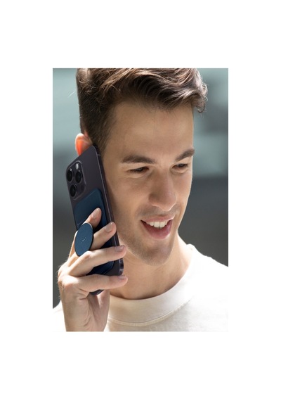 Telefon Modelleri Ile Uyumlu Kartlık Flixa Serisi Manyetik Stand Olma Popsocket Özelliği Grey