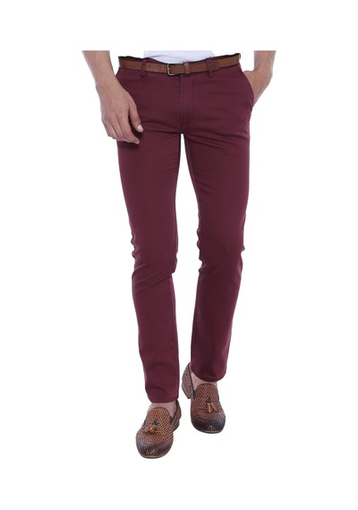 Wessi Cep Kapaklı Bordo Erkek Pantolon Bordo