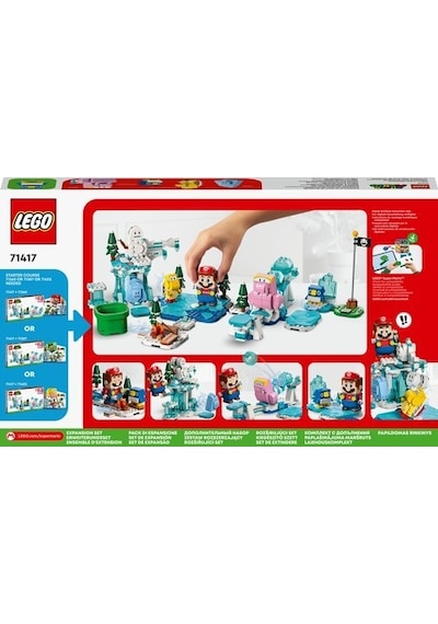 LEGO Mario 71417 Fliprus Kar Macerası Ek Macera Seti 567 Parça