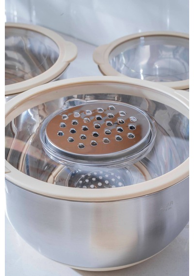Focus Pro Karıştırma Ve Saklama Kabı Seti Inox