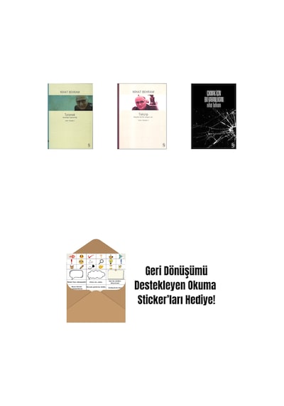 Tutanak + Tekzip + Çıkmak İçin Bu Karanlıktan + Okuma Sticker'ları