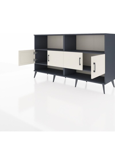 Hyperion Konsol 4 Raflı 4 Kapaklı 176x44x99 Antrasit-aytaşı Antrasit-aytaşı Hyperion Konsol 4 Raflı 4 Kapaklı 176x44x99 Antrasit-aytaşı Antrasit-aytaşı
