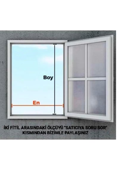 Nofly Renki Profil Sineklik Pencere