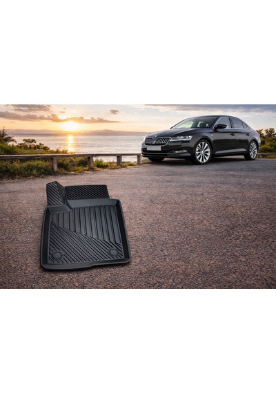Skoda Super B 2015+ Uyumlu 3d Oto Paspas Ve Bagaj Havuzu Set Premium