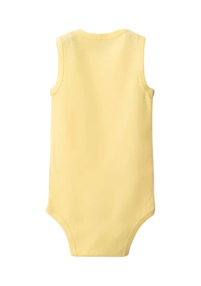 Gaye Bebe Sarı Askılı Body Zıbın 2-7 Yaş Çocuklar İçin 5 Adet Alttan Çıtçıtlı Özel Gereksinimli-d Çok Renkli