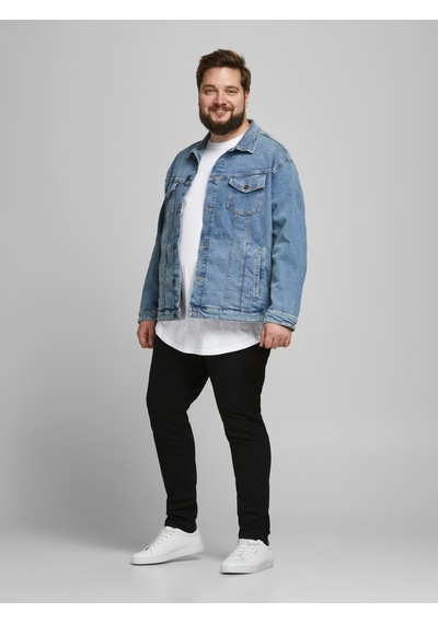 Jack & Jones Jack&jones Oversize Minimalist Erkek T-shirt - Günlük Kullanım Beyaz