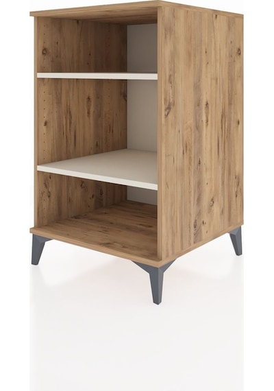 Kronos Komodin 2 Raflı 60x59x96 Çam-aytaşı Atlas Çam