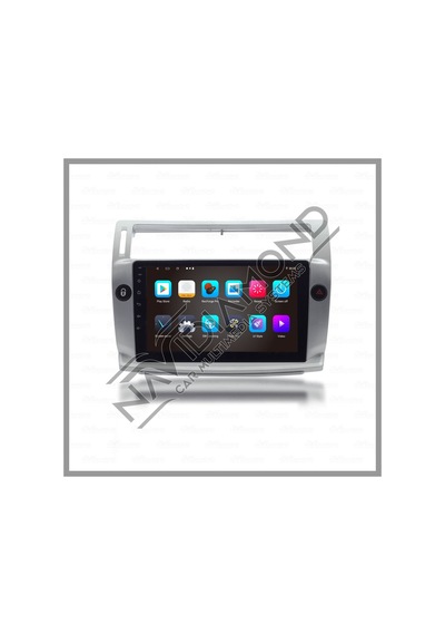Özer Elektronik Cıtroen C4 2005-2010 Grı 6 Gb Ram 128 Gb Hafıza Androıd Multımedıa Teyp 10 İnç