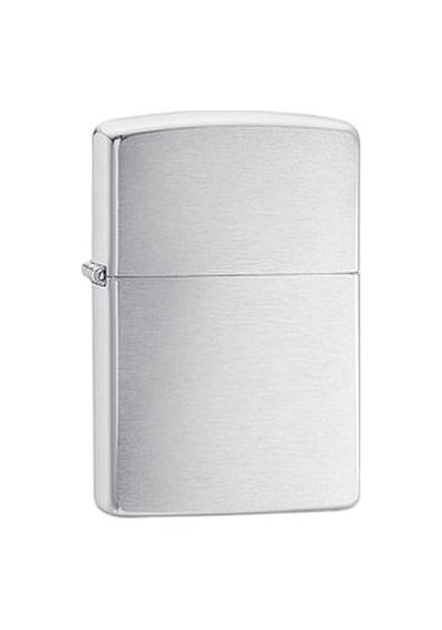 Zippo Metalik Gri Çakmak Benzinli Çakmak Zippo Metalik Gri Çakmak Benzinli Çakmak