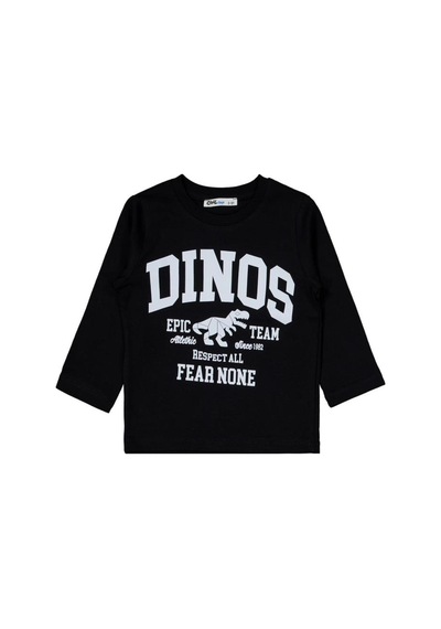 Civil Boys Cool Dino Baskılı 3'lü Set 2-4 Yaş Sweatshirt Çok Renkli