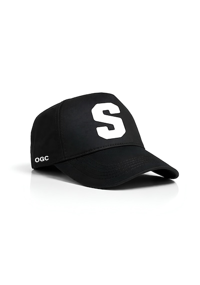 Ogc S Harfi Unisex Şapka Siyah