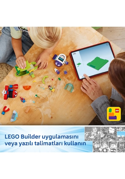 LEGO® Marvel Spidey Ve Arkadaşları Spidey: Su Altı Araçları 11207 -4 Yaş ve Üzeri Çocuklar için Yaratıcı Oyuncak Yapım Seti (154P)