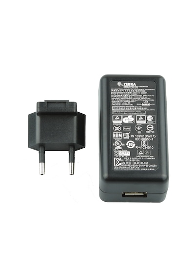 Zebra Zq320-Tc51-Tc57-Tc26 Usb Pvr-Wua5V12W0Eu Power Supply