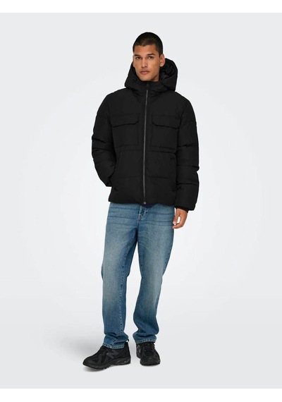 Only & Sons Erkek Mont Siyah 22029661 Onselıjah Pckt. Hood Jacket Otw Noos 25kw21000040 W21002 Siyah Only & Sons Erkek Mont Siyah 22029661 Onselıjah Pckt. Hood Jacket Otw Noos 25kw21000040 W21002 Siyah
