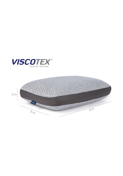 Visco Doğal Lif Kılıflı Hava Kanallı Ortopedik Yastık 56x37x12 CM