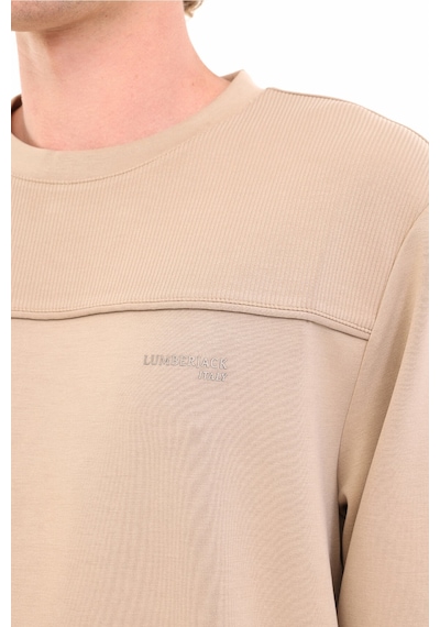Lumberjack Ml Uros 16ıtl817 5pr Bej Erkek Sweatshirt 000000000102024758 Bej