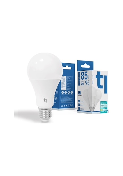 Redeem A70S E27 Led Ampul, Titreşimsiz, Göz Konforu, 1093 Lümen, Beyazı, 5000 Kelvin